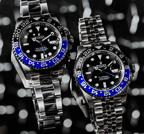 rolex batman wrist|Rolex Batman jubilee vs oyster.